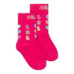 Billieblush Calzini tinta unita con Ricami Fuxia per Bambina U10561 FUXIA BillIEBLUSH 