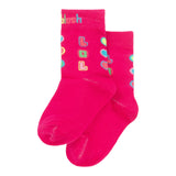 Billieblush Calzini tinta unita con Ricami Fuxia per Bambina U10561 FUXIA BillIEBLUSH 