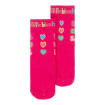 Billieblush Calzini tinta unita con Ricami Fuxia per Bambina U10561 FUXIA BillIEBLUSH 