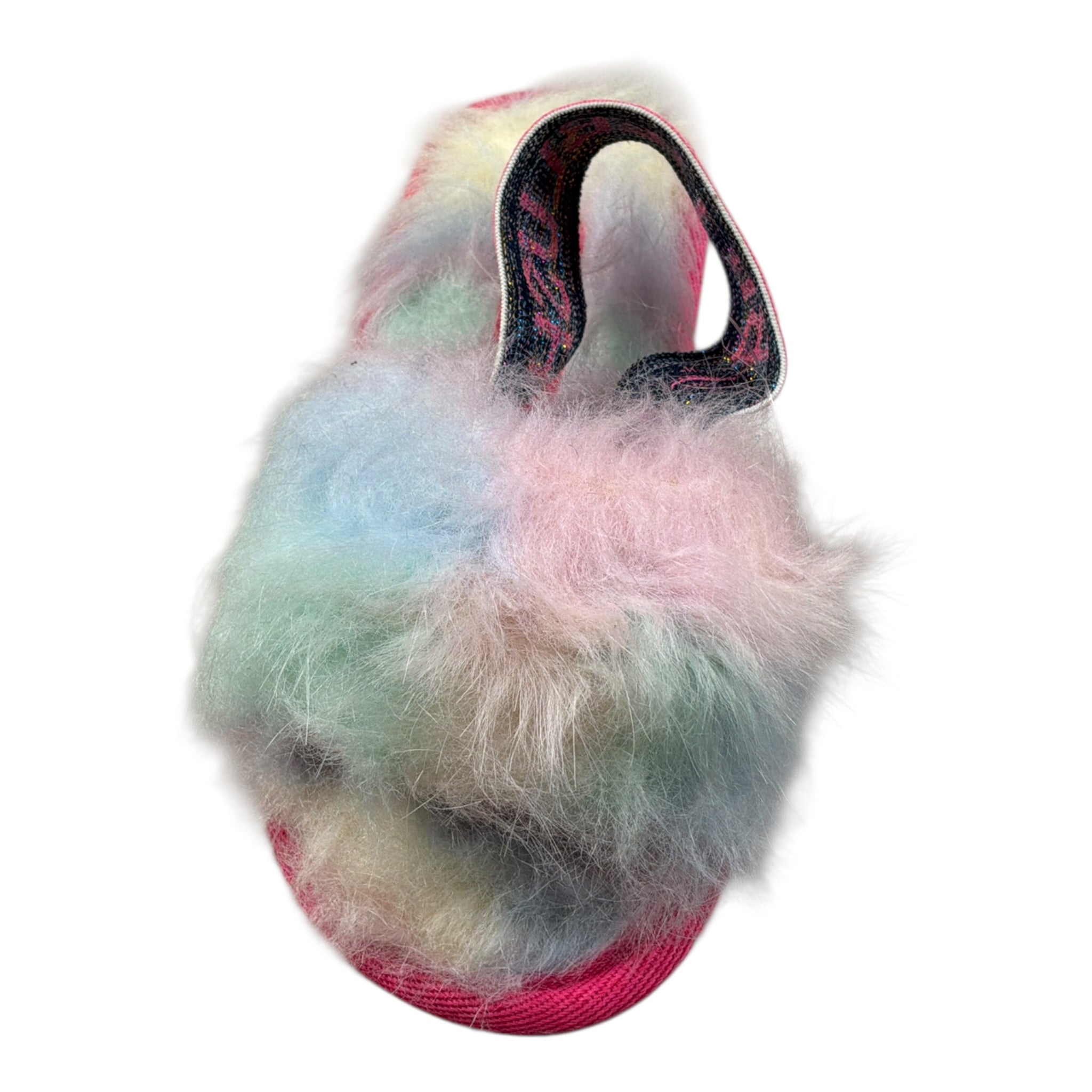 Billieblush Ciabatta Peluche Cn Elastico Rosa per Bambina U19331X ROSA BillIEBLUSH 