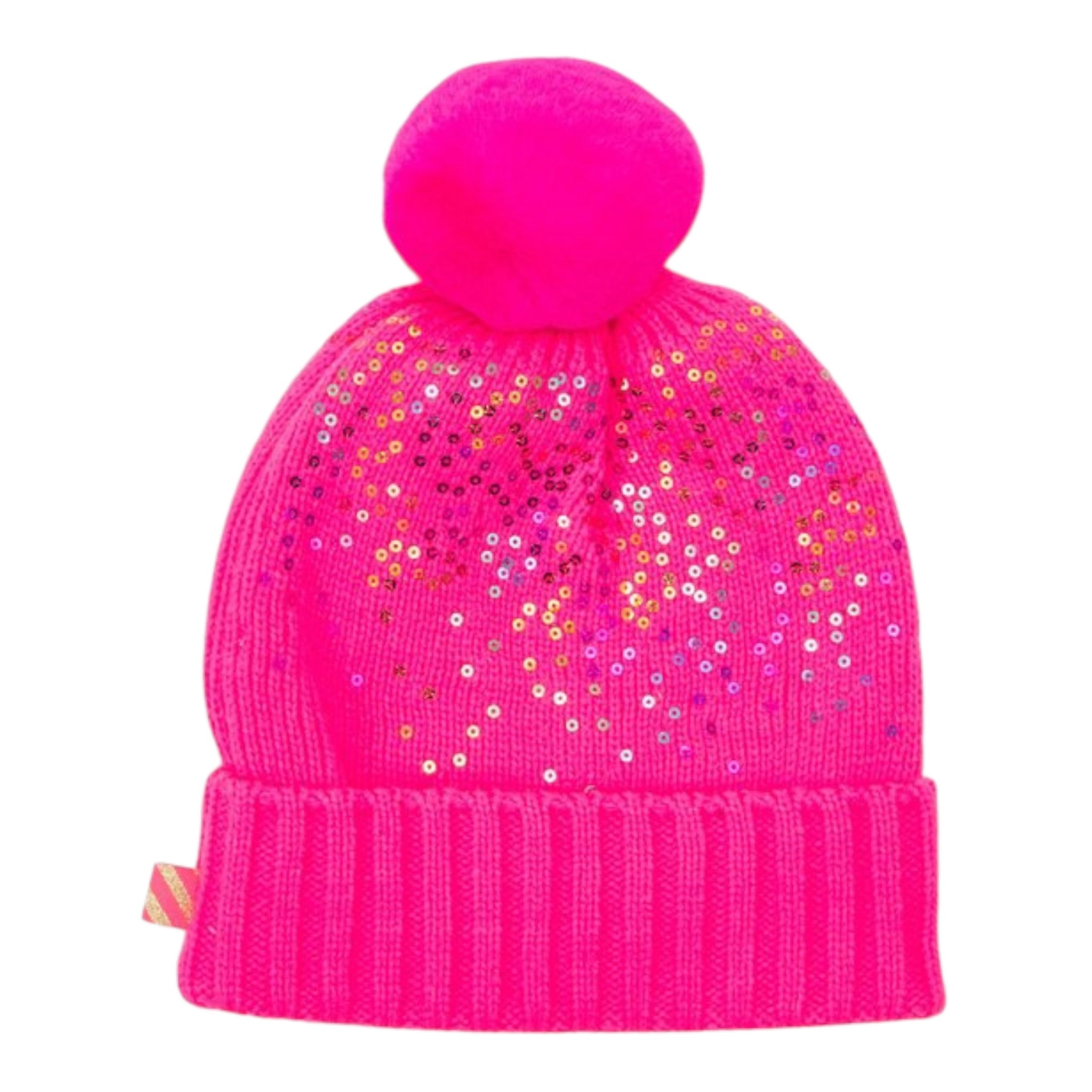 Billieblush Cappello tinta unita Rosa Fluo per Bambina U20605 ROSA FLUO BillIEBLUSH 