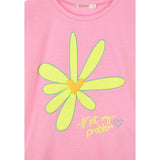 Billieblush T-Shirt Girocollo tinta unita con Stampa Rosa per Neonata U20955 ROSA BillIEBLUSH 