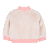 Billieblush Pelliccia tinta unita con Zip Rosa per Bambina U21251J ROSA BillIEBLUSH 
