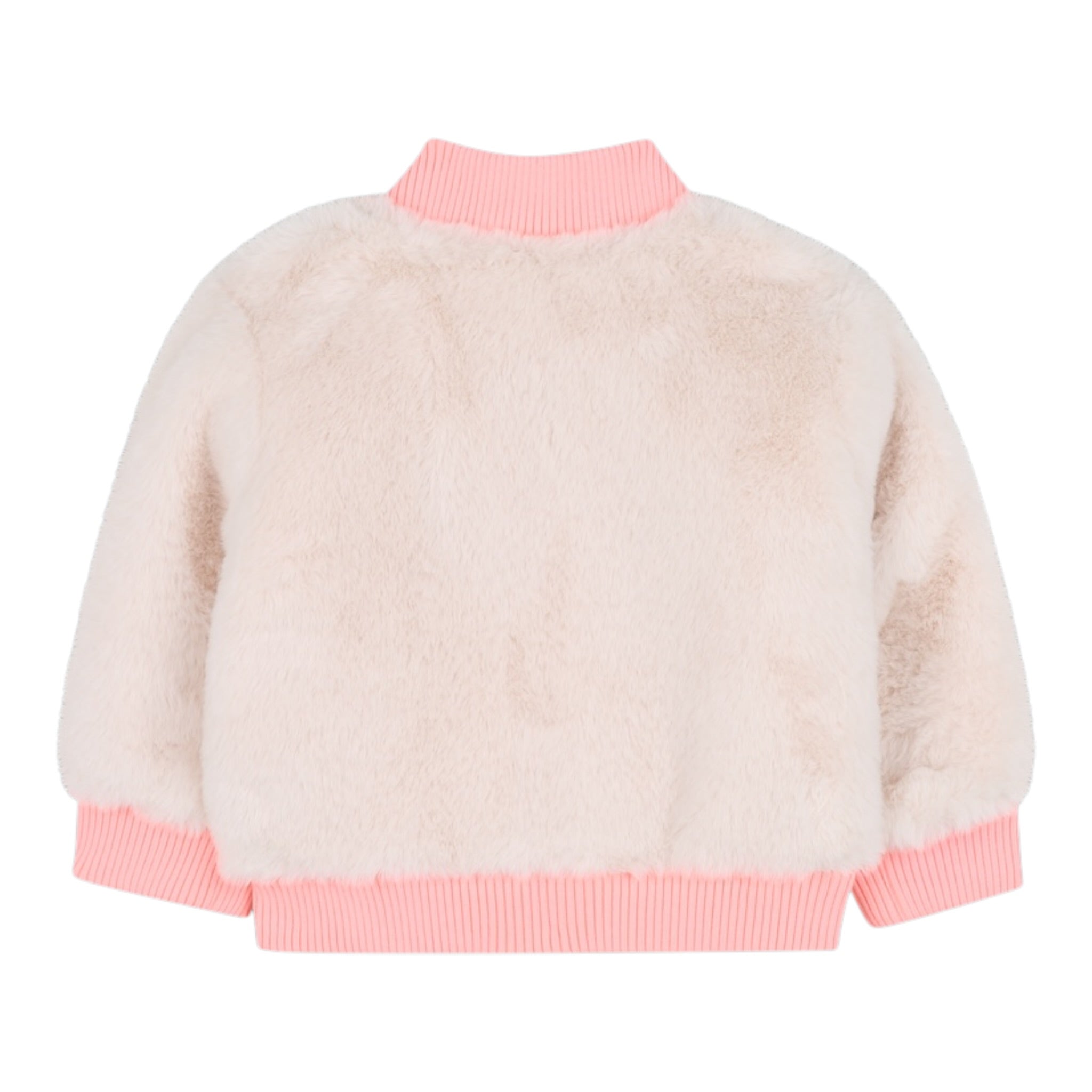Billieblush Pelliccia tinta unita con Zip Rosa per Neonata U21251 ROSA BillIEBLUSH 