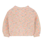 Billieblush Cardigan Multicolor con Applicazione Pesca per Neonata U21263N PESCA BillIEBLUSH 