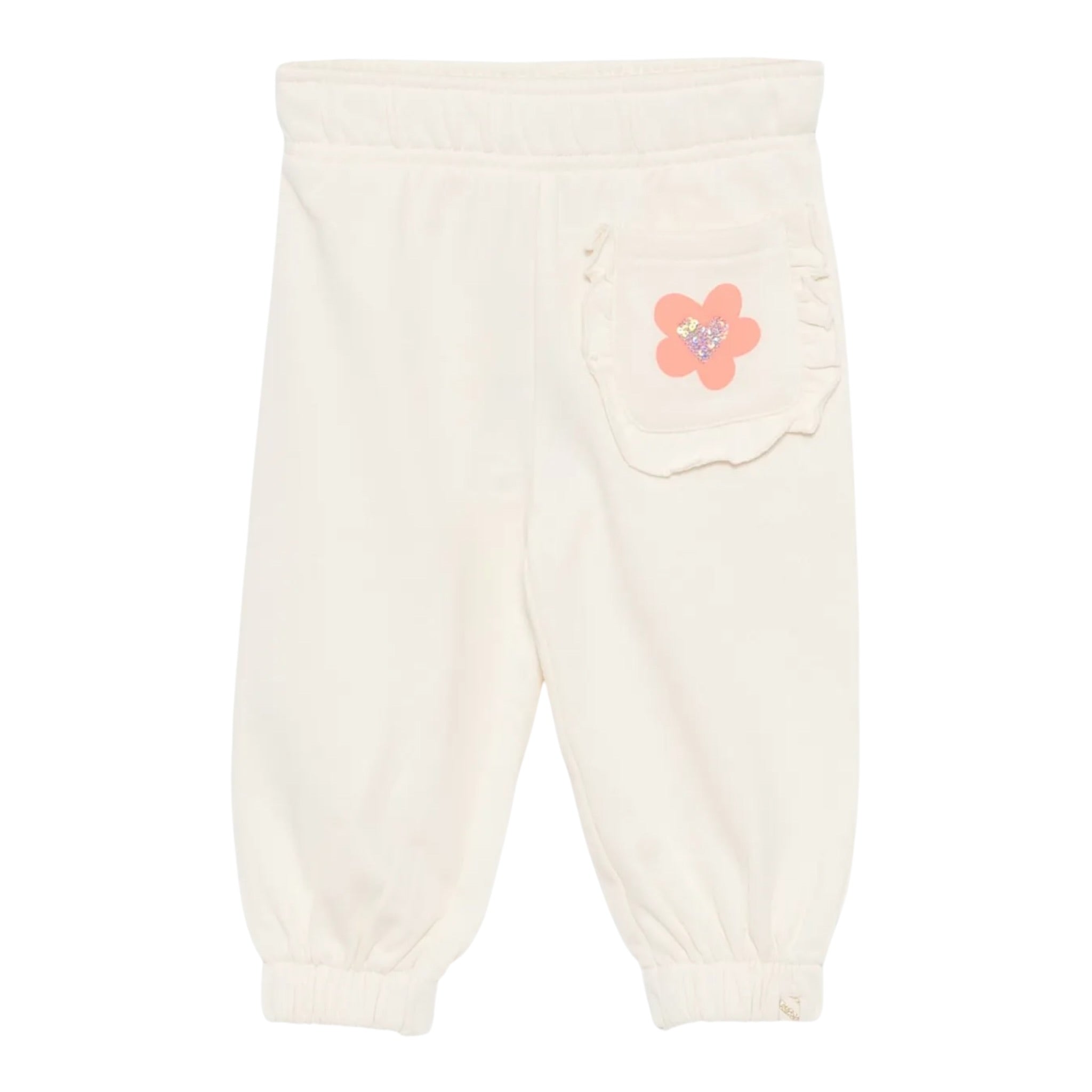 Billieblush Pantalone Tuta tinta unita Panna per Neonata U21274 PANNA BillIEBLUSH 