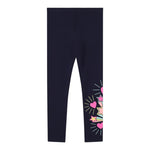 Billieblush Leggins tinta unita con Stampa Blu per Neonata U21321NXX BLU BillIEBLUSH 
