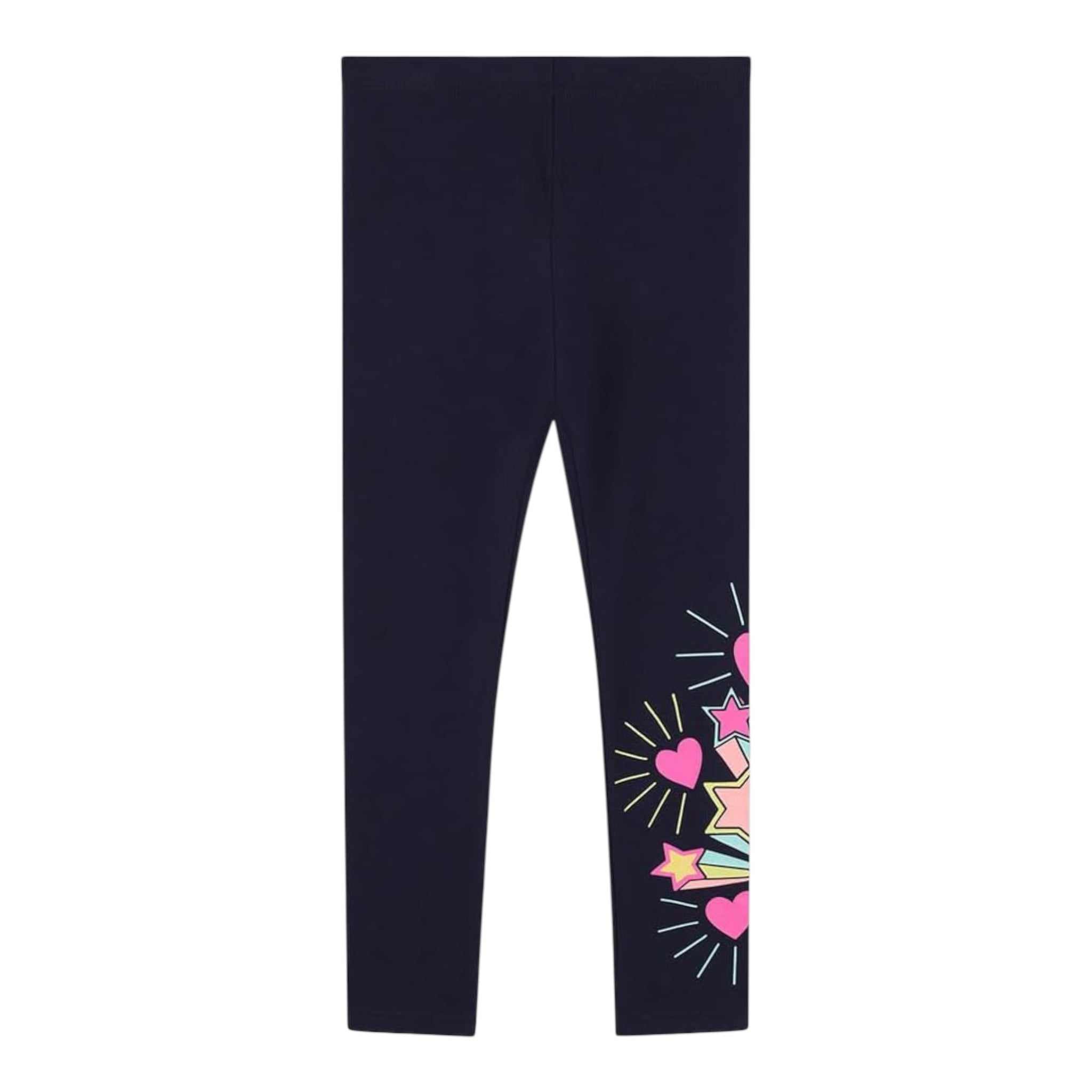 Billieblush Leggins tinta unita con Stampa Blu per Bambina U21321XX BLU BillIEBLUSH 