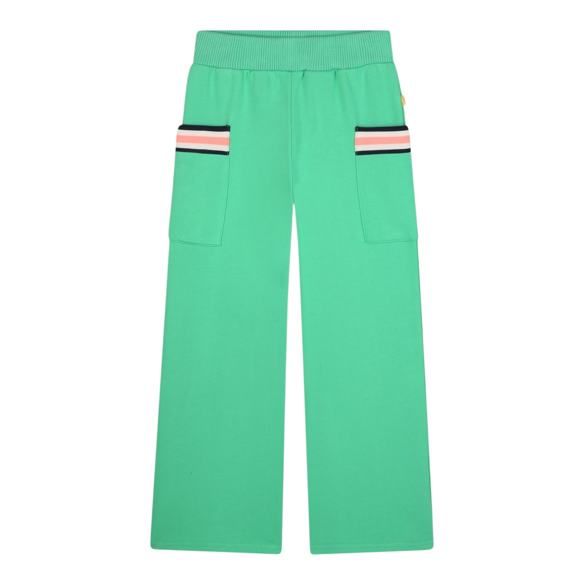 Billieblush Pantalone Tuta tinta unita Modello Palazzo Verde per Bambina U21338 VERDE BillIEBLUSH 