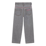 Billieblush Jeans tinta unita con Girovita Regolabile Grigio per Bambina U21339 GRIGIO BillIEBLUSH 
