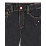 Billieblush Jeans tinta unita Modello Palazzo Nero per Bambina U21340X NERO BillIEBLUSH 