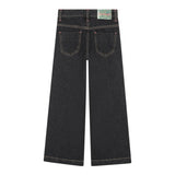 Billieblush Jeans tinta unita Modello Palazzo Nero per Bambina U21340X NERO BillIEBLUSH 