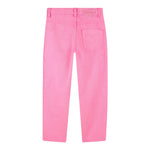 Billieblush Jeans tinta unita con Ricami Rosa Fluo per Bambina U21343 ROSA FLUO BillIEBLUSH 