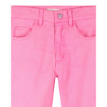 Billieblush Jeans tinta unita con Ricami Rosa Fluo per Bambina U21343 ROSA FLUO BillIEBLUSH 