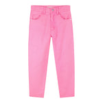 Billieblush Jeans tinta unita con Ricami Rosa Fluo per Bambina U21343 ROSA FLUO BillIEBLUSH 