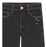 Billieblush Jeans tinta unita con Girovita Regolabile Nero per Bambina U2134J NERO BillIEBLUSH 