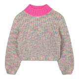 Billieblush Maglia Girocollo In Contrasto Multicolor per Neonata U21367 MULTICOLOR BillIEBLUSH 