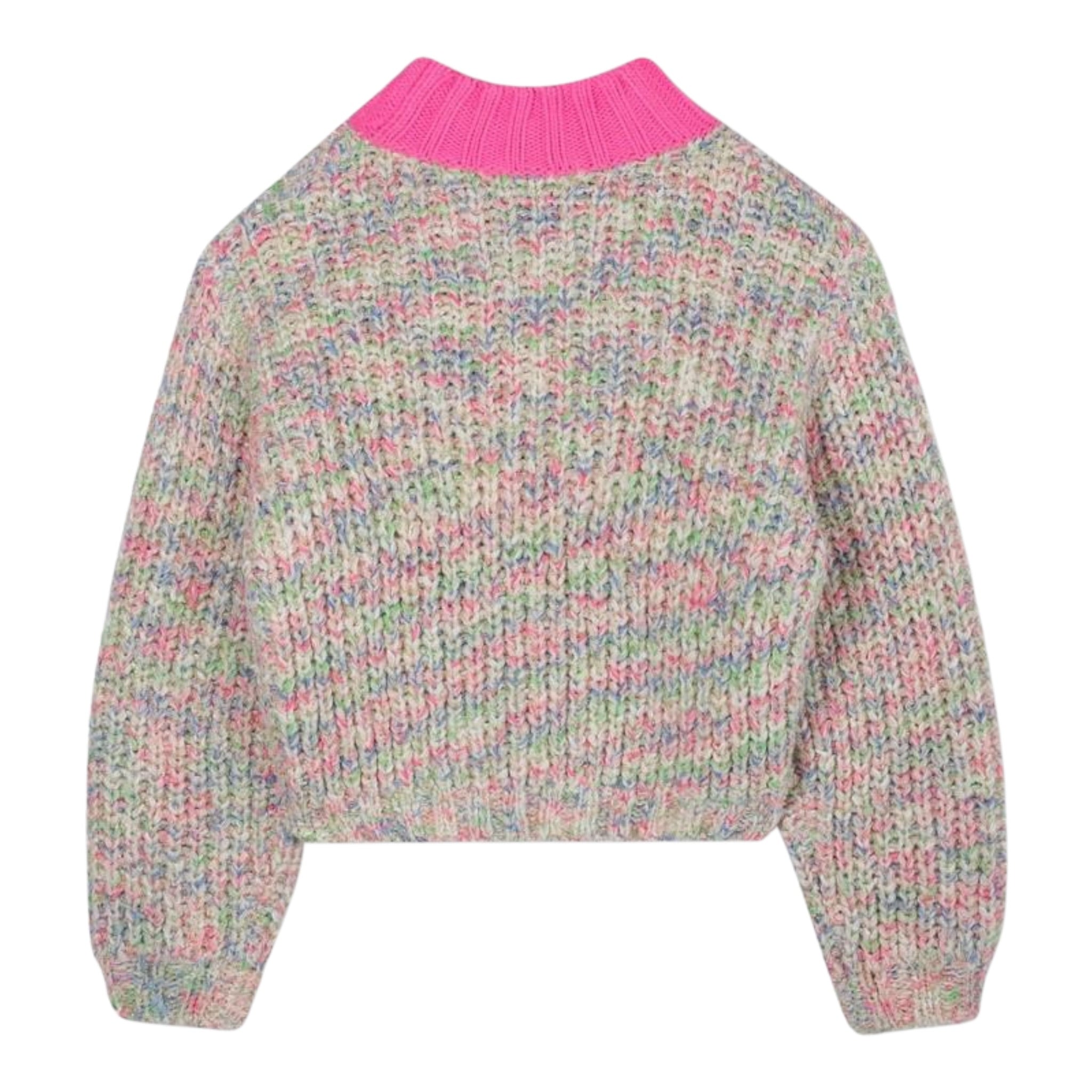 Billieblush Maglia Girocollo In Contrasto Multicolor per Bambina U21367X MULTICOLOR BillIEBLUSH 