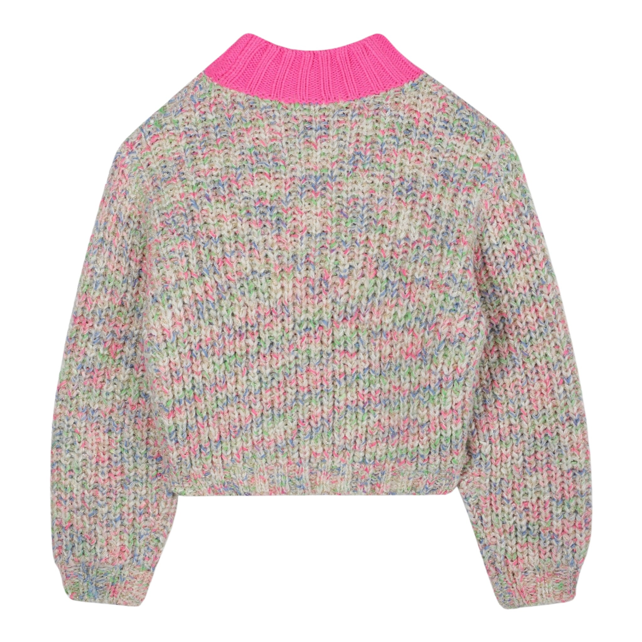 Billieblush Maglia Girocollo In Contrasto Multicolor per Neonata U21367XX MULTICOLOR BillIEBLUSH 