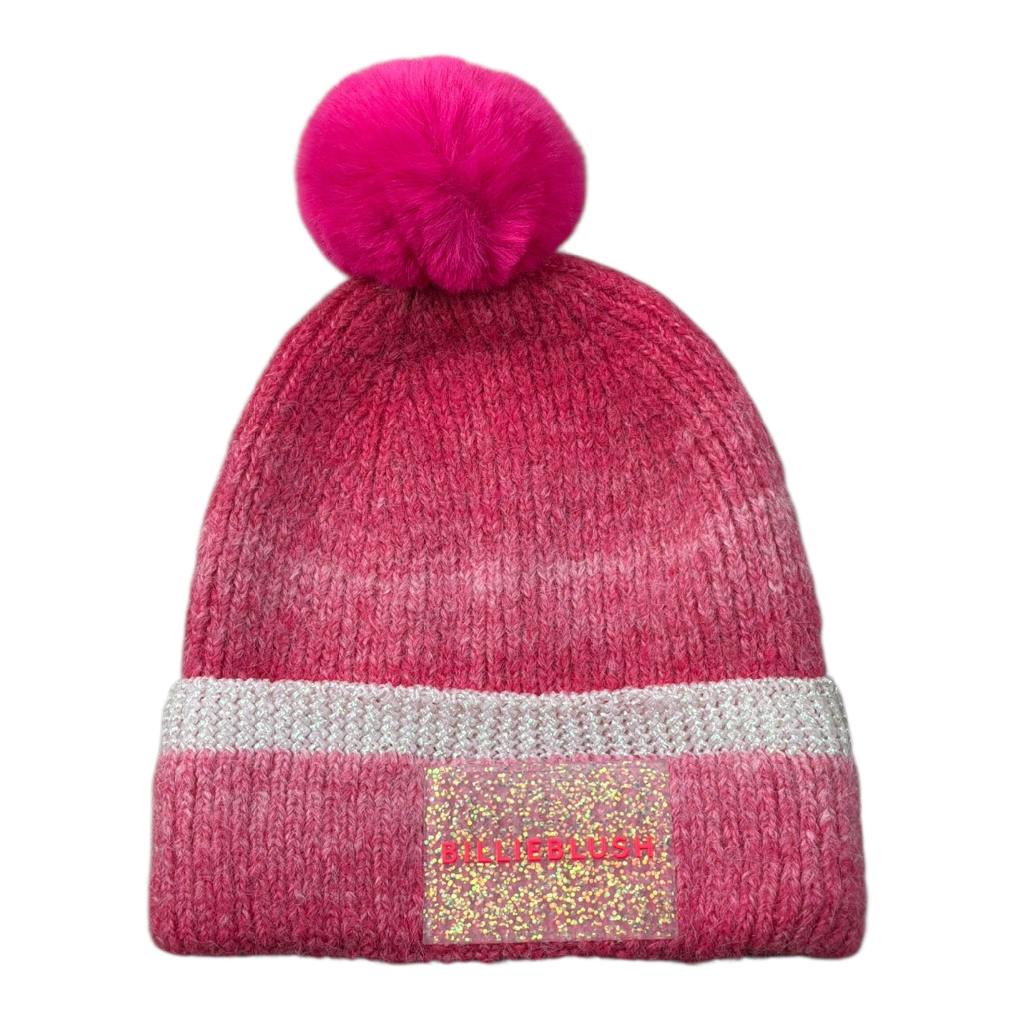 Billieblush Cappello tinta unita con Pon Pon Rosa per Bambina U21511 ROSA BillIEBLUSH 