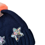 Billieblush Cappello tinta unita con Pon Pon Blu per Bambina U21525 BLU BillIEBLUSH 
