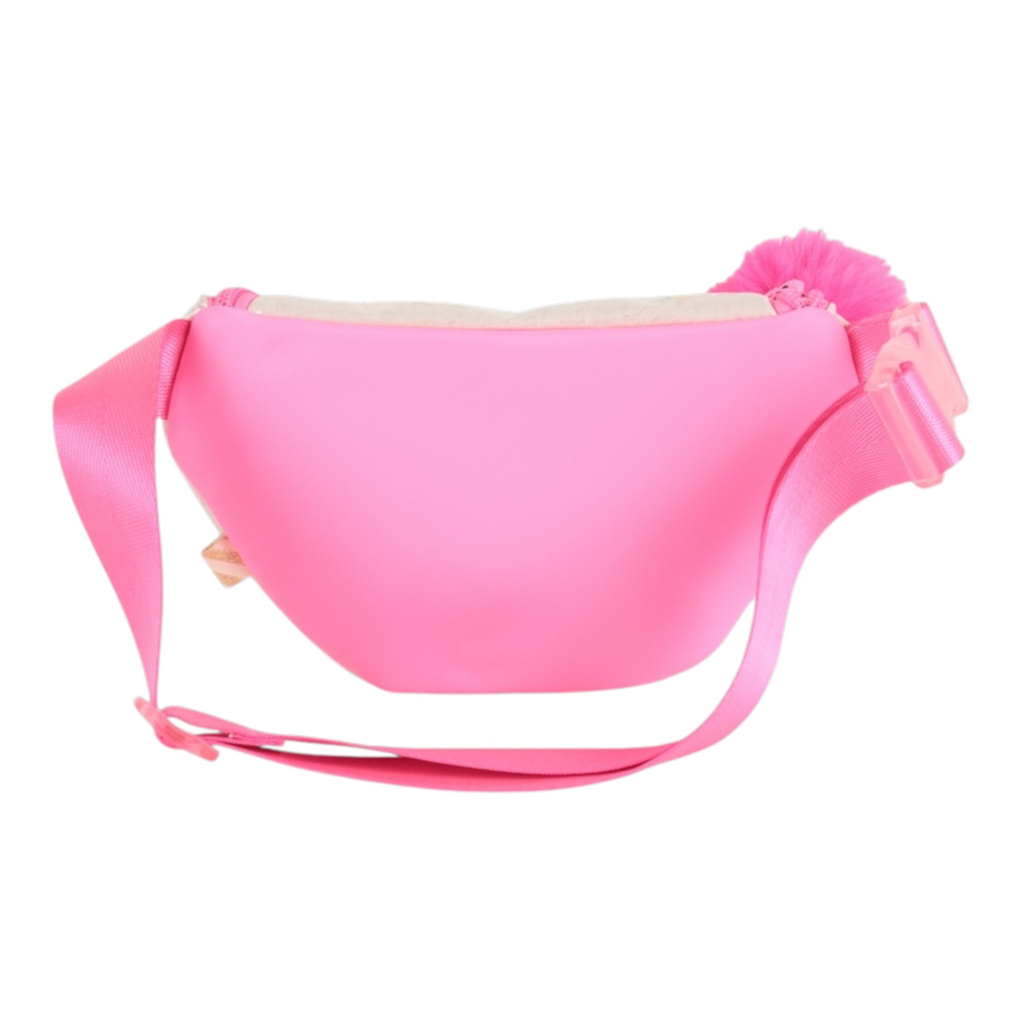 Billieblush Marsupio tinta unita con Pon Pon Fuxia per Bambina U21539 FUXIA BillIEBLUSH 