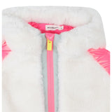 Billieblush Giubbino tinta unita con Cappuccio Bianco per Bambina U21563 BIANCO BillIEBLUSH 