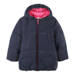 Billieblush Giubbino tinta unita con Cappuccio Blu per Bambina U21597 BLU BillIEBLUSH 