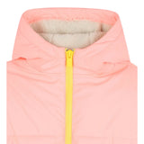 Billieblush Giubbino tinta unita con Cappuccio Rosa per Bambina U21602 ROSA BillIEBLUSH 