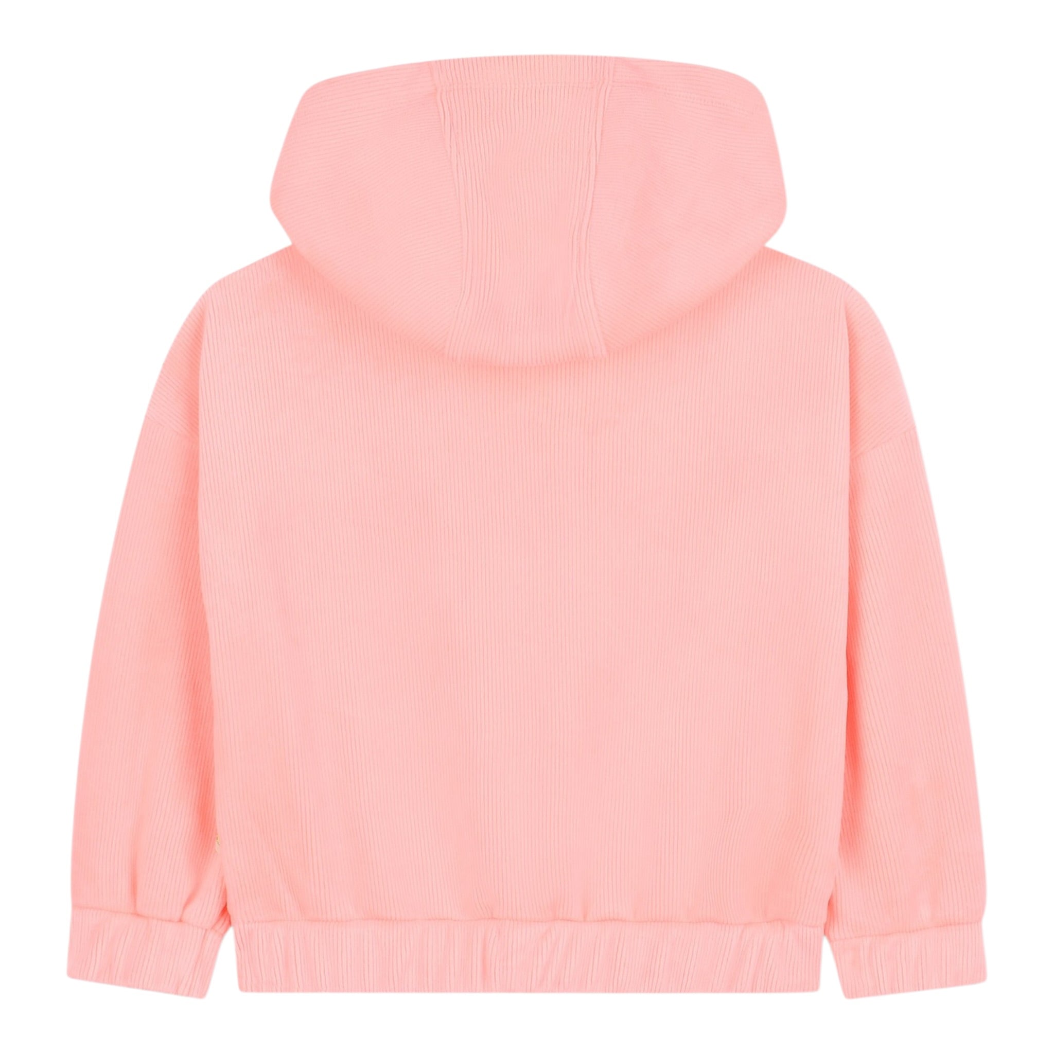 Billieblush Felpa Chiusa con Cappuccio tinta unita Pesca per Bambina U21604 PESCA BillIEBLUSH 