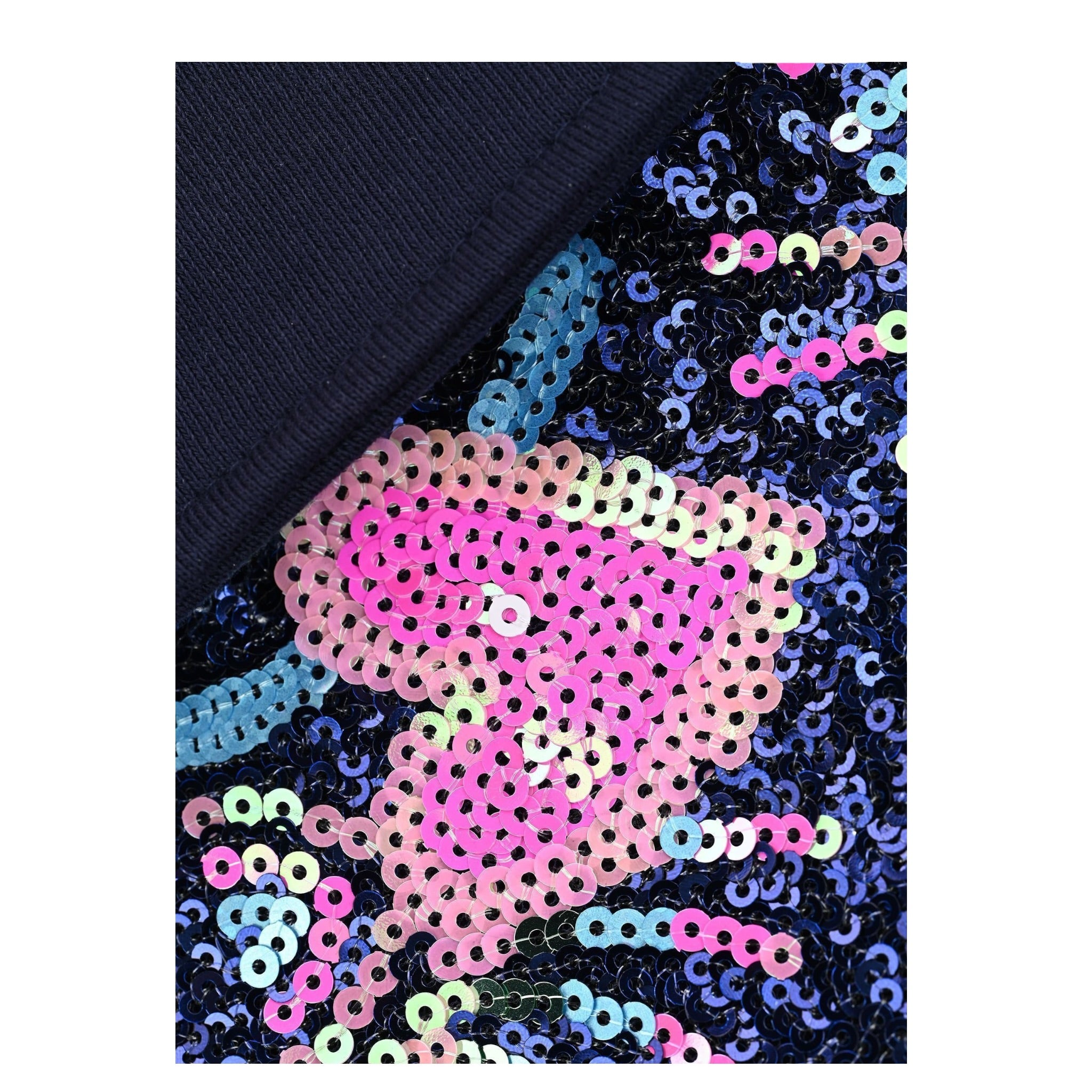 Billieblush Felpa con Zip tinta unita con Paillettes Blu per Neonata U21605N BLU BillIEBLUSH 
