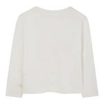 Billieblush Shirt Girocollo tinta unita con Paillettes Panna per Neonata U21610XN PANNA BillIEBLUSH 