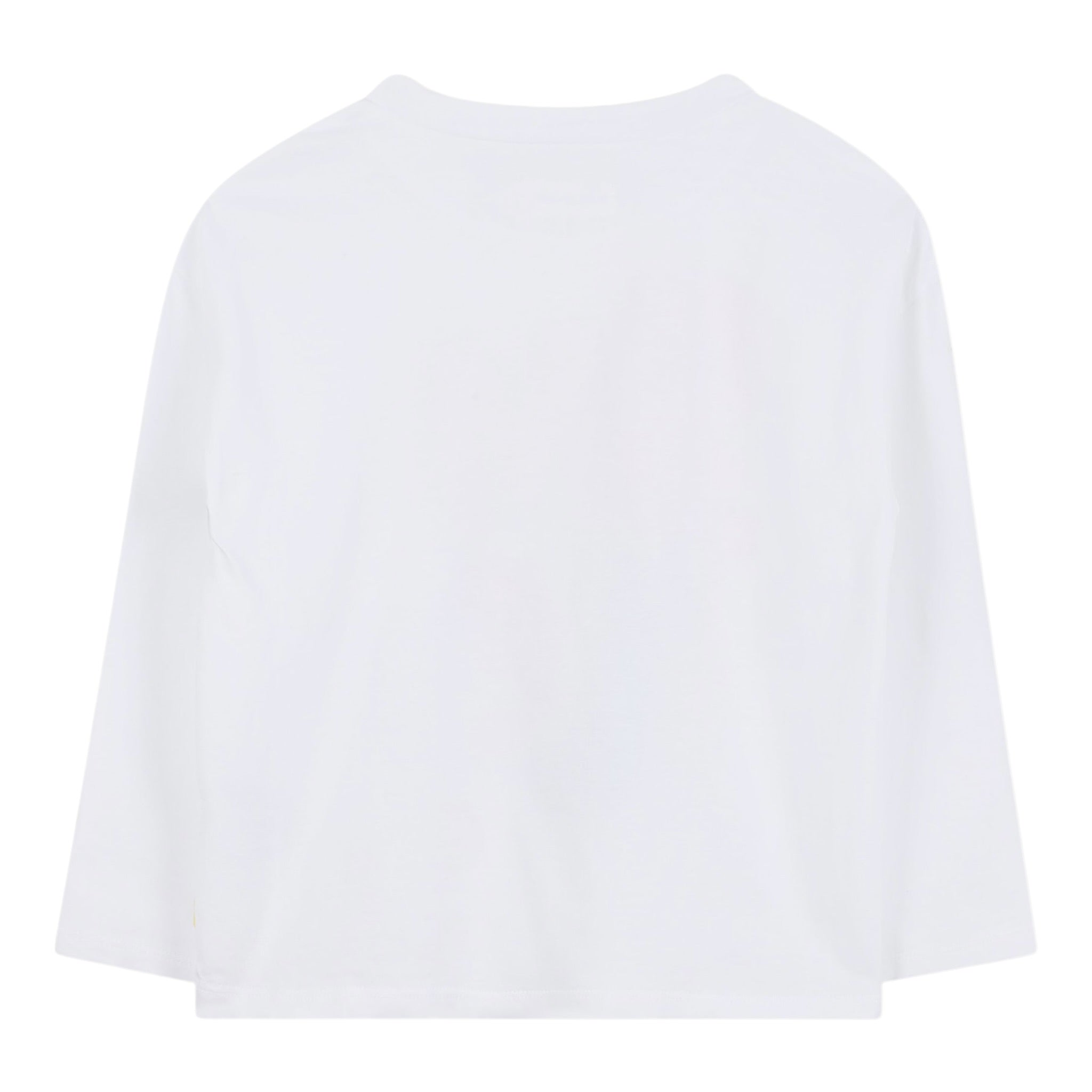 Billieblush Shirt Girocollo tinta unita con Stampa Bianco per Bambina U21637 BIANCO BillIEBLUSH 