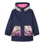 Billieblush Giubbino tinta unita con Cappuccio Blu per Bambina U2163 BLU BillIEBLUSH 