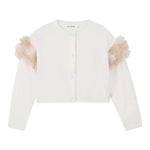 Billieblush Coprispalle tinta unita con Tulle Panna per Neonata U2383 PANNA BillIEBLUSH 