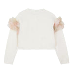 Billieblush Coprispalle tinta unita con Tulle Panna per Neonata U2383 PANNA BillIEBLUSH 