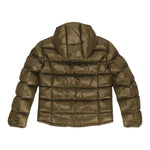 Blauer Giubbino tinta unita con Zip E Cappuccio Marrone per Neonato 02427 MARRONE BLAUER 