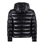 Blauer Giubbino tinta unita con Cappuccio E Zip Nero per Neonata 22WBLGC02408 NERO BLAUER 