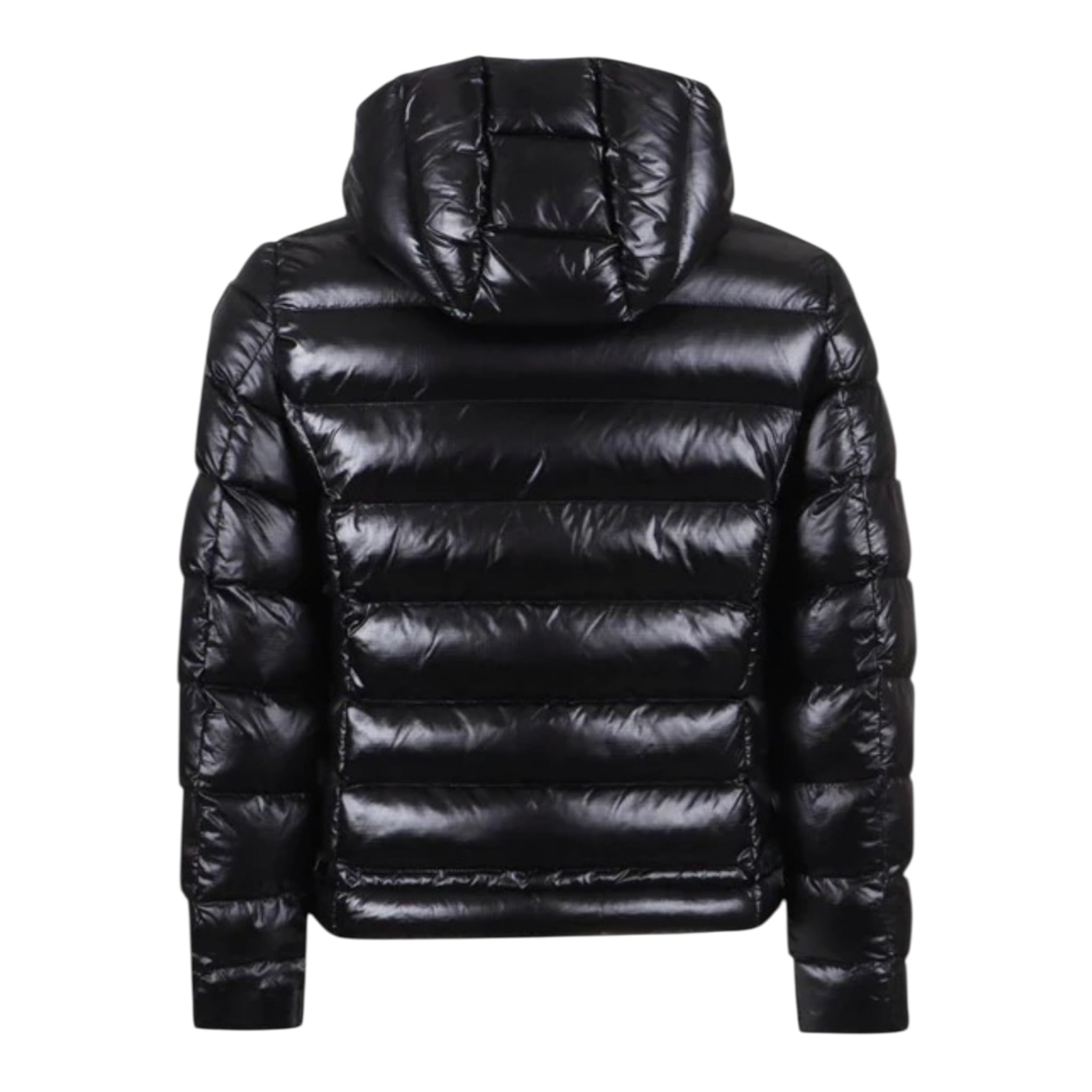 Blauer Giubbino tinta unita con Cappuccio E Zip Nero per Neonata 22WBLGC02408 NERO BLAUER 