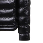 Blauer Giubbino tinta unita con Cappuccio E Zip Nero per Neonata 22WBLGC02408 NERO BLAUER 