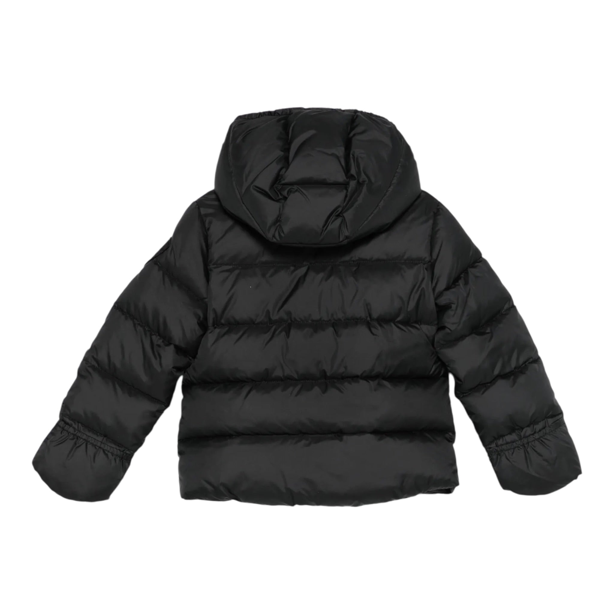 Blauer Giubbino tinta unita con Cappuccio Nero per Neonato 23WBBXC02297 NERO BLAUER 