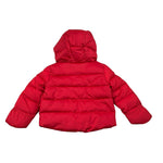Blauer Giubbino tinta unita con Cappuccio Rosso per Neonato 23WBBXC02297 ROSSO BLAUER 