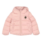 Blauer Giubbino tinta unita con Zip E Cappuccio Rosa per Neonata 24WBBXC02549 RISA BLAUER 