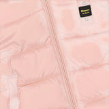 Blauer Giubbino tinta unita con Zip E Cappuccio Rosa per Neonata 24WBBXC02549 RISA BLAUER 