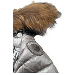 Blauer Giubbino tinta unita con Cappuccio Fango per Neonata 24WBLGC03075 FANGO BLAUER 