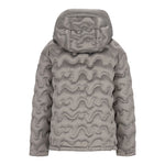 Blauer Giubbino tinta unita con Cappuccio Beige per Bambina 24WBLGC03523 BEIGE BLAUER 