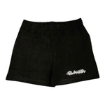 Blauer Short tinta unita con Logo Nero per Bambina 25SBLGP05549 NERO BLAUER 