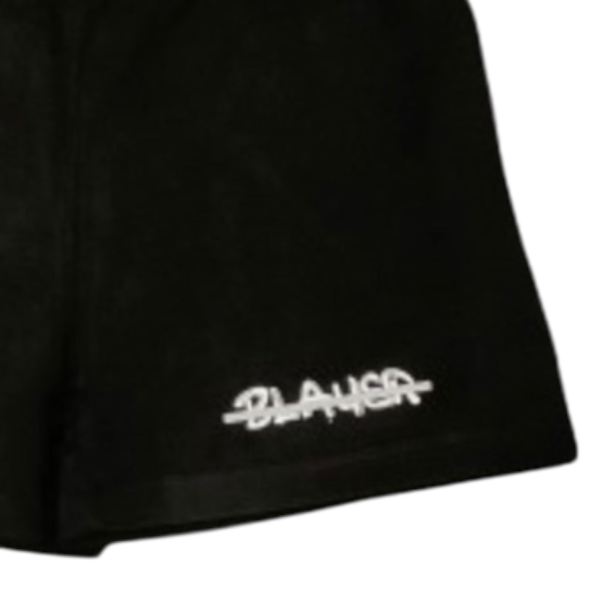 Blauer Short tinta unita con Logo Nero per Bambina 25SBLGP05549 NERO BLAUER 