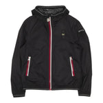Blauer Giubbino tinta unita con Cappuccio Nero per Bambino 25SBLKC11440 NERO BLAUER 