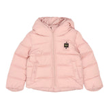 Blauer Giubbino tinta unita con Cappuccio E Zip Rosa per Neonata 25WBBXC02452AX ROSA BLAUER 